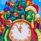 Пакет новогодний подарочный ламинированный «Куранты», упаковка, 33×42.5×10 см - Фото 4