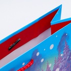 Пакет новогодний подарочный ламинированный «Наперегонки», упаковка, 33×42.5×10 см - Фото 2