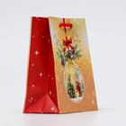 Пакет подарочный новогодний «Стеклянный шар», 11.5×14.5×6.5 см - Фото 2