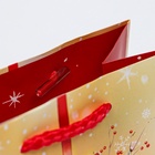 Пакет подарочный новогодний «Стеклянный шар», 11.5×14.5×6.5 см - Фото 4