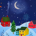 Пакет подарочный новогодний ламинированный «Зимняя ночь», 11.5×14.5×6.5 см - Фото 3