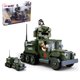 {{photo.Alt || photo.Description || 'УЦЕНКА Конструктор Армия ВОВ «Боевой грузовик», 243 детали'}}