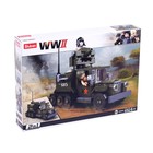 Уценка Конструктор Армия ВОВ «Боевой грузовик», 243 детали - Фото 4