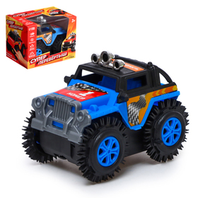 {{photo.Alt || photo.Description || 'УЦЕНКА Джип-перевёртыш «Внедорожник», работает от батареек, цвет синий'}}