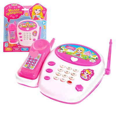 УЦЕНКА Телефон стационарный «Милая принцесса», русская озвучка