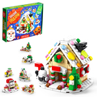Конструктор «Большой подарок. Домик», 6 в 1, 302 детали, уценка 10749981