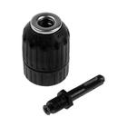 УЦЕНКА Патрон для дрели ТУНДРА, М12×1.25, 1.5-13 мм + переходник на SDS-plus - Фото 1