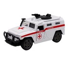 Машинка инерционная Funky Toys «Скорая помощь» Die-Cast, открывающиеся двери, 1:32 - Фото 1