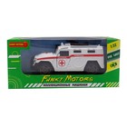 Машинка инерционная Funky Toys «Скорая помощь» Die-Cast, открывающиеся двери, 1:32 - Фото 2