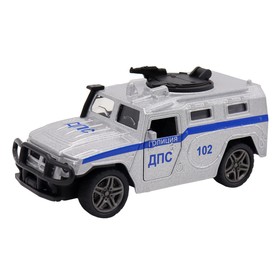 Машинка инерционная Funky Toys «Полицейский джип», Die-Cast, открывающиеся двери, 1:32 10404048