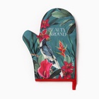 Варежка - прихватка «Доляна» Beauty, 20×27 см, изумрудная - Фото 2