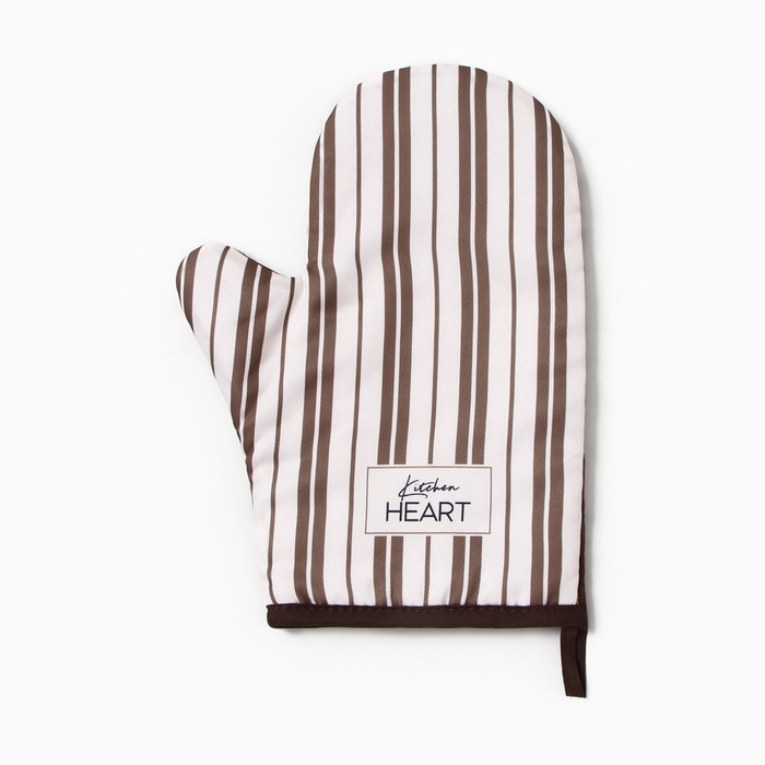 Варежка - прихватка «Доляна» Kitchen, 20×27 см - Фото 1