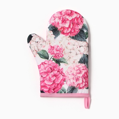 Варежка - прихватка «Доляна. Гортензия», 20×27 см