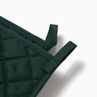 Кухонный набор «Доляна. Суккулент»: варежка-прихватка 20×27 см, прихватка 17×17 см - Фото 4