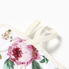 Кухонный набор 2 пр. Доляна Цветы розов. прихватка 17*17см, Варежка-прихватка 26*16см,100%хл - фото 25527655