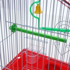 Клетка для птиц укомплектованная Bd-1/1d, 30 х 23 х 39 см, красная - Фото 12