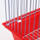 Клетка для птиц укомплектованная Bd-1/2q, 30 х 23 х 39 см, красная 10603017