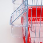 Клетка для птиц укомплектованная Bd-1/2q, 30 х 23 х 39 см, красная 10603017