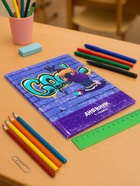 Дневник школьный для 1-4 классов «Мишка», твёрдая обложка, глянцевая ламинация, 48 листов - Фото 2