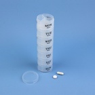 Таблетница «Неделька», 21 секция, цвет разноцветная - фото 25466582