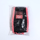 Маска текстильная для коррекции овала лица, на липучке, цвет чёрный/розовый - фото 25490921