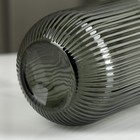 Стакан стеклянный SL Home «Грани», 260 мл, цвет графит - фото 25425582