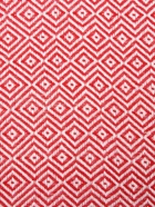 Плед с кисточками «Этель» East, 100×180 см, красный - Фото 5