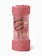 Плед с кисточками «Этель» East, 100×180 см, красный - Фото 9