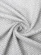 Плед с кисточками «Этель» East, 100×180 см, серый - Фото 6