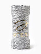 Плед с кисточками «Этель» East, 100×180 см, серый - Фото 9