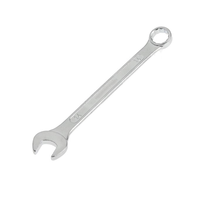 Ключ комбинированный ТУНДРА, хромированный, 14 мм - Фото 1