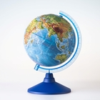 Глобус физический рельефный «Классик Евро», диаметр 250 мм - Фото 1