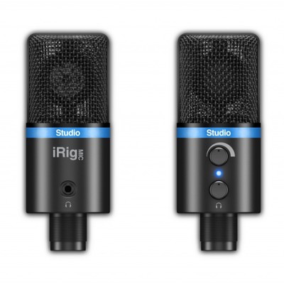 Микрофон USB, конденсаторный, IK Multimedia, iRig-Mic-Studio