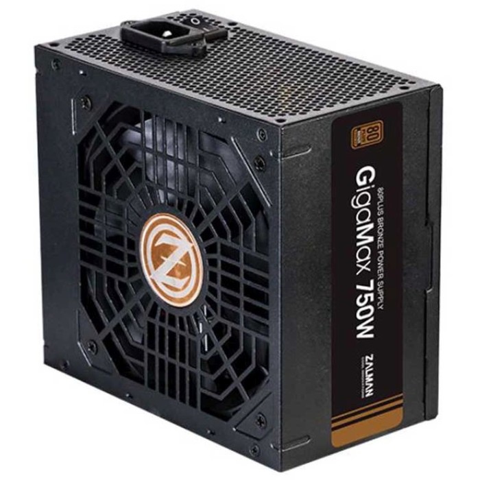 Блок питания Zalman ATX 750W ZM750-GVII 80+ bronze, 20+4pin, APFC, 120 мм fan, 2xSATA, RTL - фото 51640327