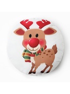 Подушка декоративная новогодняя «Этель. Олененок» 32×32 см - Фото 4