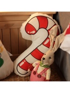 Подушка Этель «Candy cane» 28×36 см, 100 п/э, велюр - Фото 2