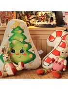 Подушка Этель «Candy cane» 28×36 см, 100 п/э, велюр - Фото 3