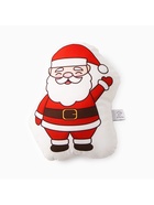 Подушка Этель «Весёлый Санта» 24×33 см, 100 п/э, велюр - Фото 3