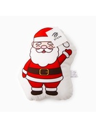 Подушка Этель «Весёлый Санта» 24×33 см, 100 п/э, велюр - Фото 7