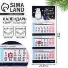 Календарь 2025 настенный, квартальный «Новый год: Поверь в мечту», 29,5 х 73 см, новогодняя серия 10472126 - фото 13288545