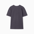 Футболка мужская, цвет тёмно-серый, р-р 54 - фото 25483124