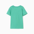 Футболка для мальчика, цвет зелёный, рост 116 - фото 25483208