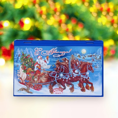 Конфеты подарочные новогодние глазированные «С Новым годом!», 200 г