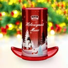 Конфеты подарочные новогодние глазированные«Новогодний микс», в цилиндре, 200 г - Фото 1