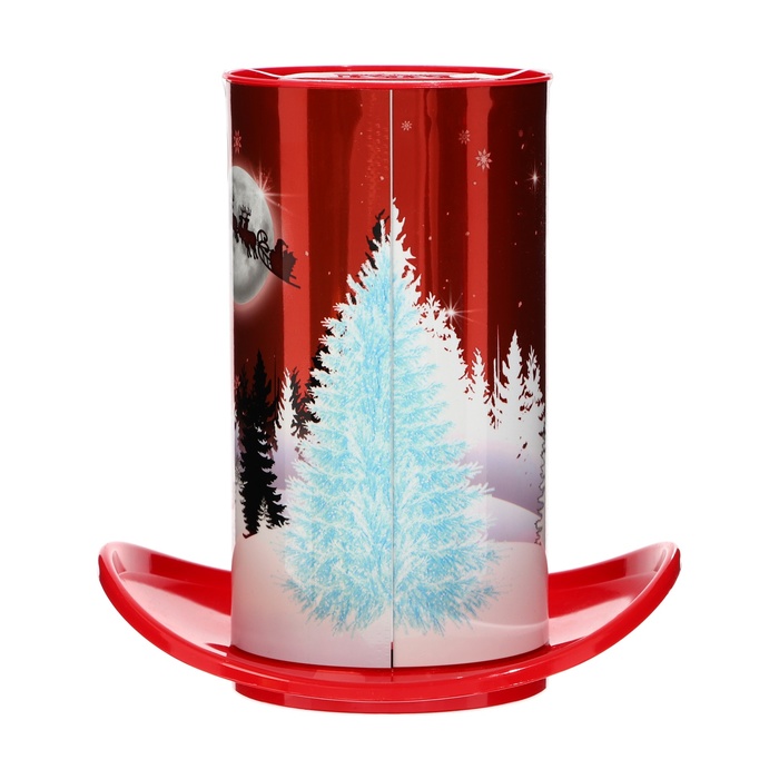 Конфеты подарочные новогодние глазированные«Новогодний микс», в цилиндре, 200 г