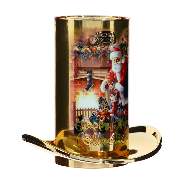 Конфеты подарочные новогодние глазированныеHappy new collection, в цилиндре, 200 г