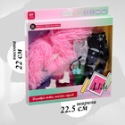 Одежда и аксессуары для куклы: куртка, брюки, топ - Фото 7