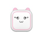 Детский мини принтер для печати с телефона «Кот», модель LPR-19, кабель Туре-С, розово-белый - Фото 3