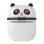 Мини-принтер Panda LPR-20, кабель Micro-USB. Панда черно-белая. - фото 322080794