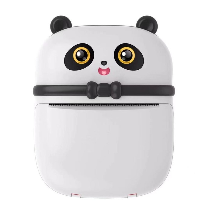 

Мини-принтер Panda LPR-20, кабель Micro-USB. Панда черно-белая.